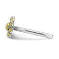 thumbnail image 3 of Sterling Silver Stackable Expressions Daisy Ring - Size 7, 3 of 3