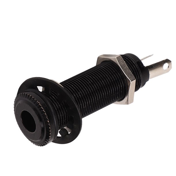 Jack Guitar Roscado Jack Reemplazo Latón Salida Recta Endpin Para Guitarra Eléctrica Bajo