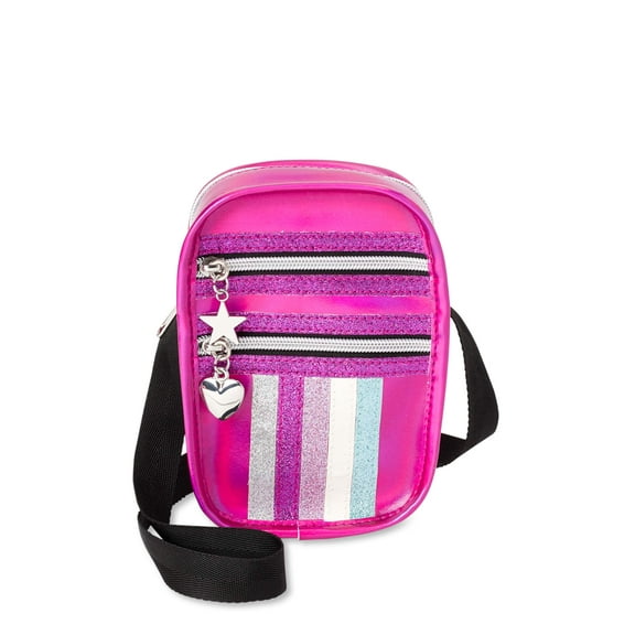 Wonder Nation Girls Zip Crossbody Bag