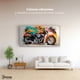 thumbnail image 3 of Cuadro Decorativo Canvas Revolution Motocicleta Clásica 140x70, 3 of 4