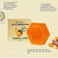 thumbnail image 4 of Turmeric & Honey Handmade Soap Bar - Natural Moisturizing, Gentle Cleansing for All Skin Types, 100g/3.53oz, 4 of 5