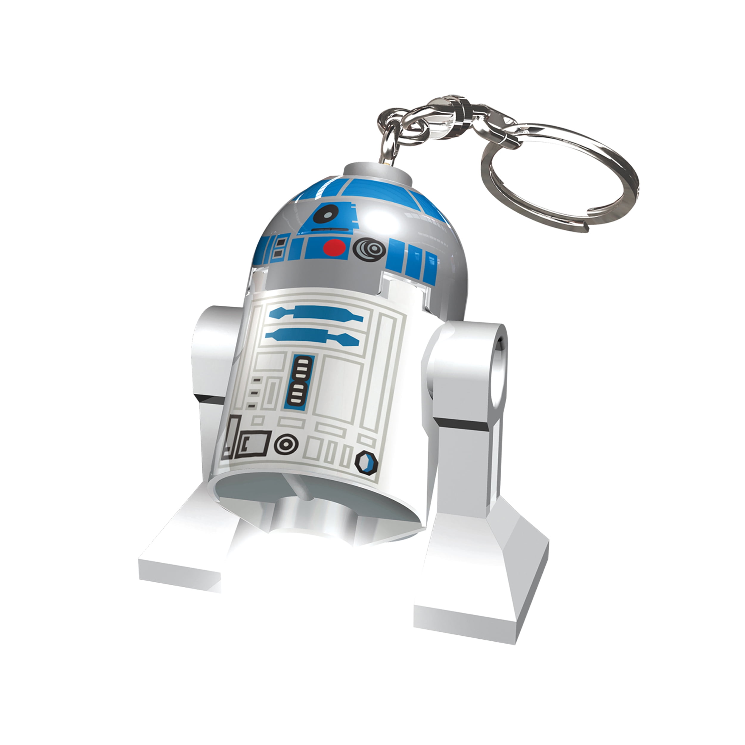 R2-D2 Star Wars Lego LED Light Up Keychain 