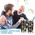 thumbnail image 2 of Gifts for Dad-Christmas Gifts for Dad Husband Step Dad,Funny Cups Gifts for Men from Daughter Son-Birthday Gift for Dad-Dad Gifts for Fathers Day Thanksgiving -Dad Jokes Tumbler 20oz, 2 of 6