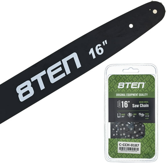 8TEN 16" Chainsaw Bar & Chain .043 3/8LP 55DL for Stihl 017 MK1010337
