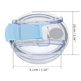 thumbnail image 2 of Unique Bargains 1 Pc Durable Tumbler Lid for Office Blue Plastic, 2 of 5