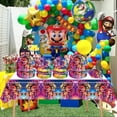 thumbnail image 5 of Mantel de Mario, decoración para fiesta de cumpleaños, mantel desechable, mantel de Super Bros, mantel para baby shower, regalos para niños, suministros para fiestas, 5 of 5