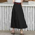 thumbnail image 3 of ZANZEA Women Casual Daidy High Waist Loose Swing Hem Pleated Skirts Dress, 3 of 7