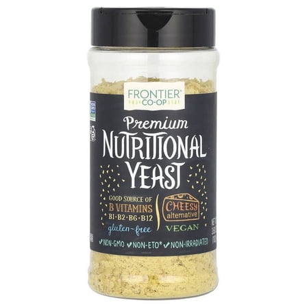 Frontier Co-op, Premium Nutritional Yeast, 3.60 oz Pack of 2