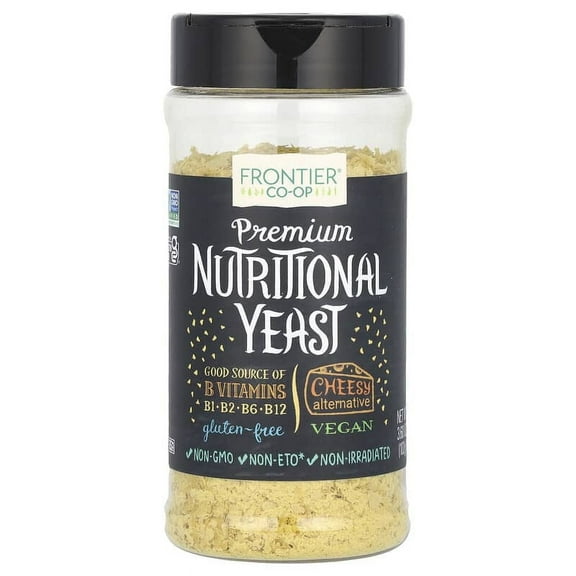 Frontier Co-op, Premium Nutritional Yeast, 3.60 oz Pack of 2