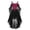 Hot Pink, variant on Women's Renaissance Dress with Corset Bodice and Flared Skirt