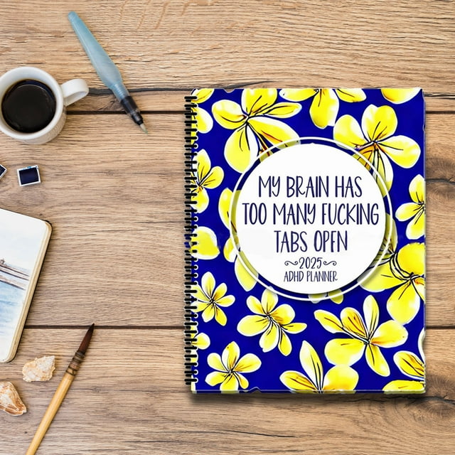 2025 Funny Adult Daily Planner Interesting Adult Daily Hyperactivity Plan,Important Document Organizer