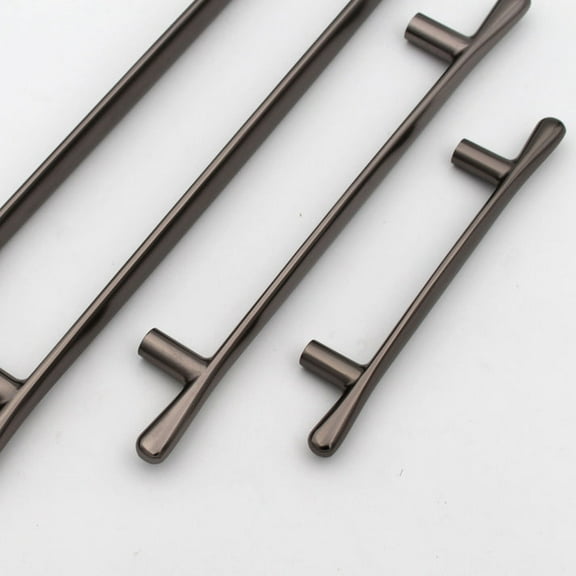 Modern Grey Handles Pulls Cabinet Drawer Dresser Furniture Knob Handle Pulls - 1 pcs, Size- 6 Inch