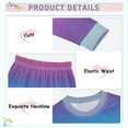 thumbnail image 4 of joogoo Blue Gradient 2 Piece Long Sleeve Tee and Pants Cotton Pajama Set 8Y, 4 of 7