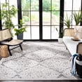 thumbnail image 4 of SAFAVIEH Cabana Kyleigh Ivory/Grey 2'2"X9' Runner Indoor/Outdoor Area Rug Ivory/Grey, 8' x 10', 4 of 13