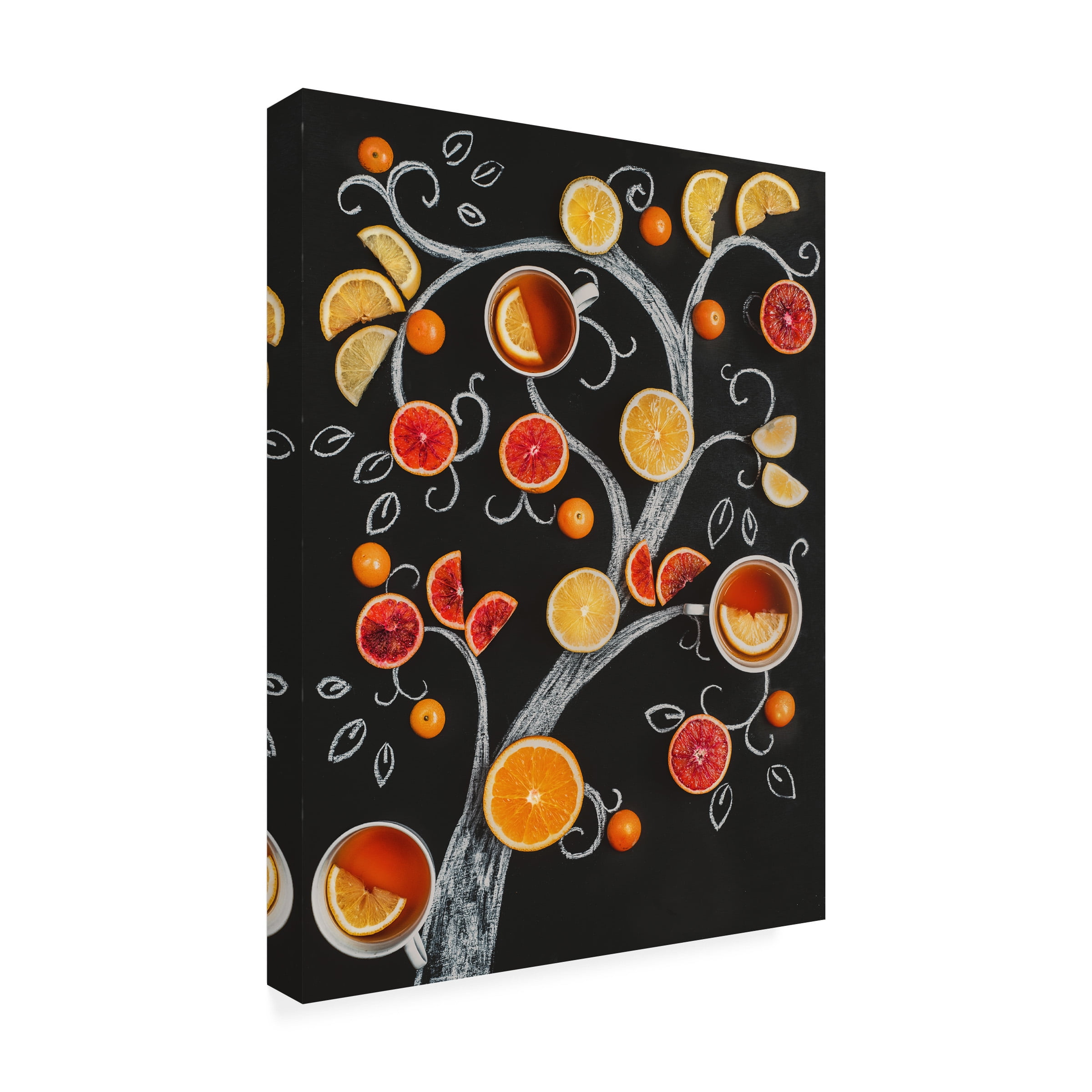 Dina Belenko 'Teatime Tree' Canvas Art