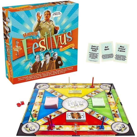 Juego de mesa Aquarius Festivus con licencia oficial para 4 jugadores