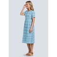 thumbnail image 3 of Woman Within Plus Size Short-Sleeve Seersucker Dress, 3 of 4