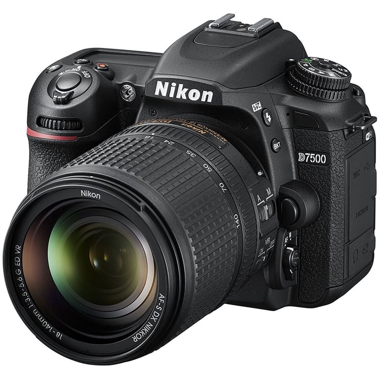 Nikon D7500 20.9MP DX-Format Digital SLR Camera with AF-S 18-140mm