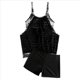 thumbnail image 3 of Traje de Baño Tankini de Dos Piezas para Mujer, con Control de Abdomen y Pantalones Cortos Tipo Blusón Negro S, 3 of 10