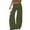 Army Green., variant on Akafmk Womens Cargo Pants,Hiking Pants for Outdoor,High Waist Wide Leg Pants Solid Color Long Trousers Outdoor Lightweight Baggy Relaxed Fitting Travel Work Trousers with Pockets