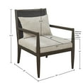thumbnail image 2 of Lillie Handcrafted Seagrass Back Armchair with Removable Seat Cushion and Back Pillow 18538, 2 of 9
