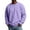 Light Purple, variant on UDAUDU Men's Crewneck Sweatshirt Soft Fleece Long Sleeve Casual Pullover Loose Fit Athletic Sweatshirts for Daily Workout Home Wear Wine 2XL
