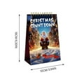 thumbnail image 3 of 2025 100 Days To Christmas Countdown Calendar Decorative Holiday Display With Daily Numbers And Family Fun Activity, 3 of 9