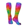 thumbnail image 4 of Balery Colorful Glitter Fun Novelty Socks Men'S Women'S Crew Socks Funny Crazy Novelty Socks Quirky And Cool Socks, 4 of 9