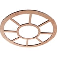 thumbnail image 2 of 16"OD x 5 3/4"ID x 3/8"T Grace Wood Fretwork Pierced Ceiling Medallion, Cherry, 2 of 3