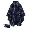 thumbnail image 1 of Two sets Three-in-one Cape Raincoat Adult Outdoor Hiking And Mountaineering Riding Lightweight Portable Multifunctional Poncho, 1 of 3