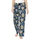 thumbnail image 1 of Balery Winter Animal Friends Pantalones de pijama para mujer, pijamas ultraligeros, pantalones de estar por casa-Small, 1 of 6