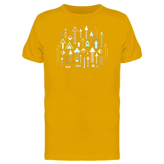 Bright Colorful Arrow Tee Men's -Image by Shutterstock