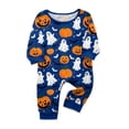 thumbnail image 2 of Matching Family Halloween Pajamas Set - 2026 Cute Ghost & Pumpkin Print Two-Piece Sleepwear Pjs - Family Matching Pajamas Soft Holiday Loungewear Halloween Matching Pajamas for Family, 2 of 6