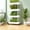 White, variant on Bxaolu 4 Tier Rolling Cart - Plastic Utility Cart with Wheels, Heavy Duty Rolling Storage Cart Organizer, Craft Cart Organization for Livingroom, Bathroom & Narrow Places, Black