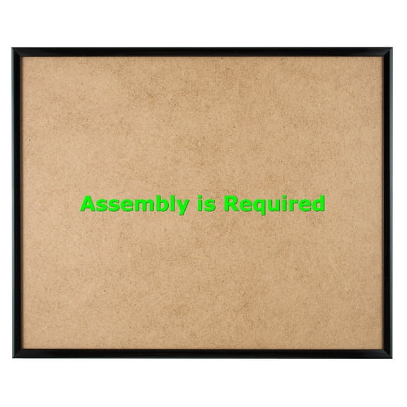 Quadro Frames 11x15 inch Picture Frame, Black, Style P375-3/8 inch Wide Molding