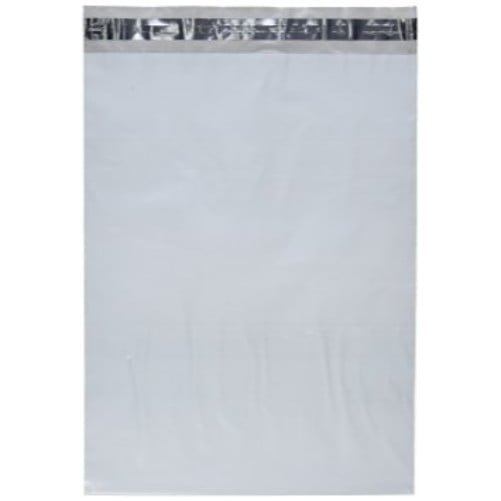 original plastic material made* 100 #6 12x16 white poly mailer bag*best quality 