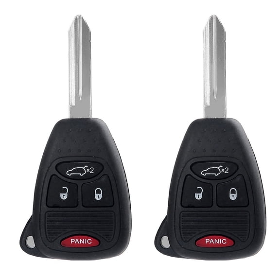 cciyu Remote Key Fob 2011-2014 Fit for Chrysler 200 2.4L 2011-2014 Fit for Chrysler 200 3.6L 4 Buttons KOBDT04A,2AOKM-CYV6,05179514AA,56038757AE,2AOKM-CYV6,05179514AA