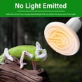 thumbnail image 4 of Lámpara de calor para reptiles HealSmart con emisor de calor de cerámica de 150 W, color blanco, 4 of 8