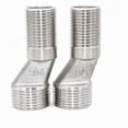 thumbnail image 1 of S-connector 1/2 Inch Male To 3/4 Inch Male Thread Offset Adapter Mounting Hardware For Bathroom Wall Clawfoot Tub Faucet Exposed Shower System, 1 of 5
