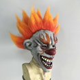 thumbnail image 2 of Clown Mask-Halloween Latex Clown Mask-Creepy clown mask-Scary clown mask-Halloween Costume Party Props Masks Latex Full Head, 2 of 5