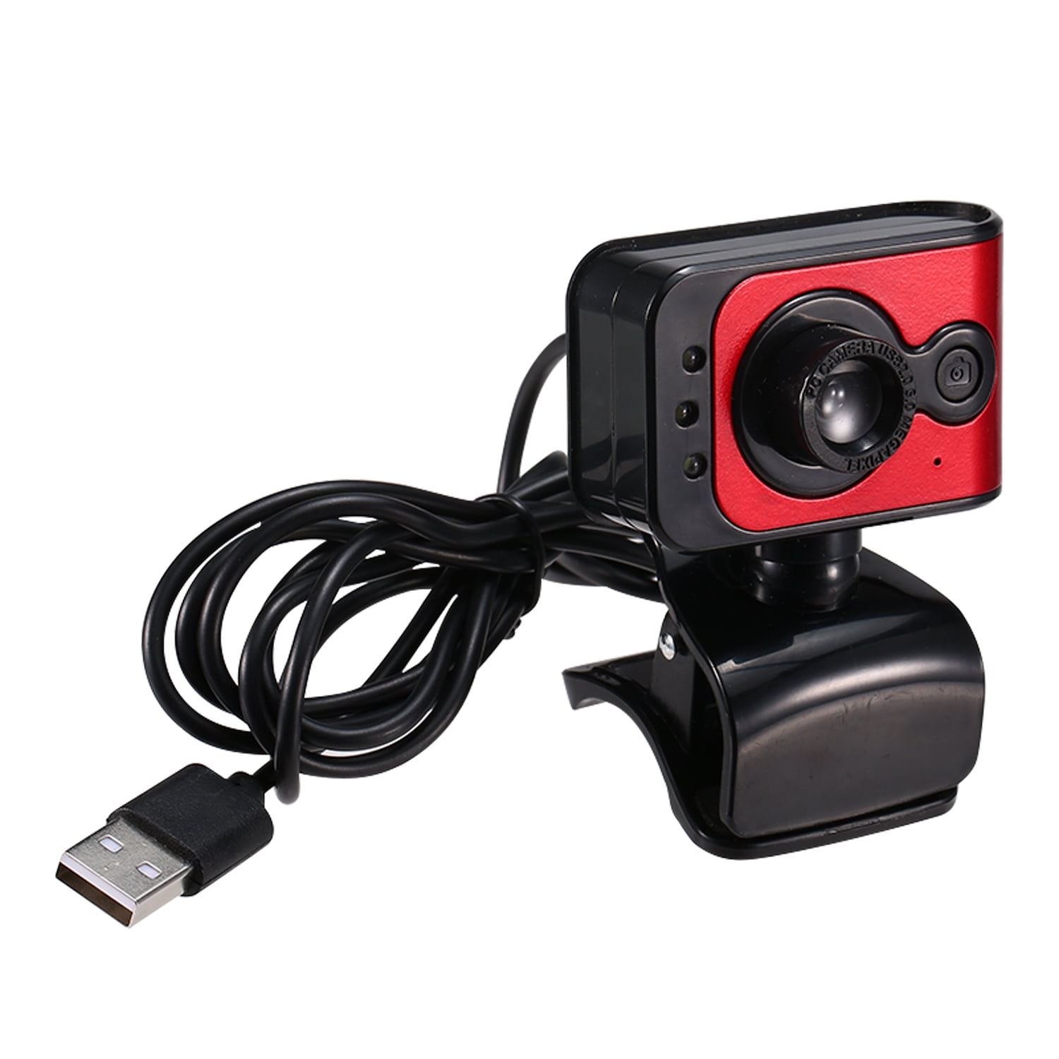 Yeacher 480P Webcam Live Streaming Webcam 360 Degree Rotatable USB