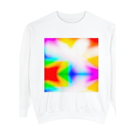 Soluvd Tiedye Unisex, Women's, Men's Garment-Dyed Sweatshirt
