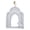 25342, variant on Gold and White Mosque Tower Model Ornament Ramadans Decorations Storage Box