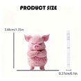 thumbnail image 3 of yocbz Cute Pink Pig Acrylic Earrings Dangle Jewelry Gifts for Women Pig Lovers (Style A), 3 of 9
