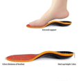 thumbnail image 4 of Arch support insoles for flat feet - Orthoflexx orthotics for plantar fasciitis relief_c*, 4 of 5