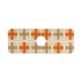 thumbnail image 7 of Yayeee Faucet Mat for Kitchen Sink 14.7" Diatomite Long Splash Guard Pad, Beige Geometric Pattern, 7 of 7