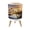 Color 2, variant on Small Trash Can with Lid Rustic Country Wild Duck Animal Ducks River Grasslands 1.8 Gallon Dog Proof Trash Can Round Garbage Can Waste Bin Wastebasket for Bathroom Bedroom Living Room