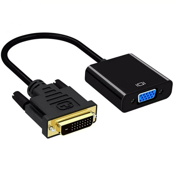 1080p DVI-D 24 1 Pin Male To VGA 15Pin Female Active Cable Adapter ConverterTAPDRA Spare Part