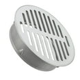 Mlless Stainless Steel Round Floor Drain Cover for Balcony and Outdoor