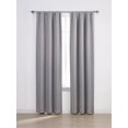 thumbnail image 1 of Mainstays Chambray Blackout 63" Window Curtains Panel Pair, 1 of 1